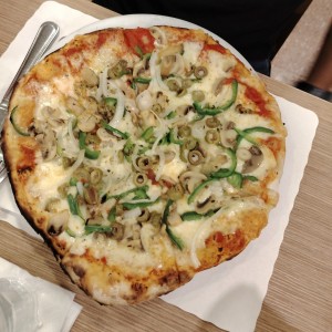 Pizza de vegetales 