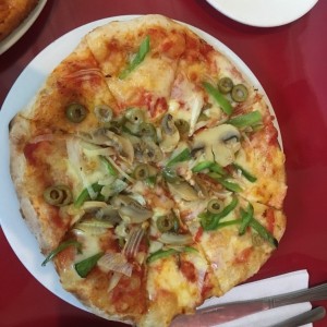 pizza vegetariana