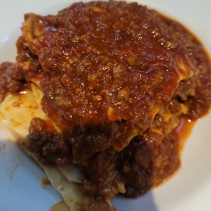 lasagna de carne 