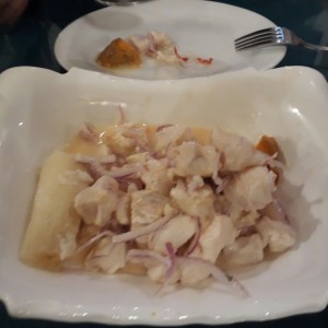 ceviche de corvina 