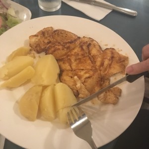 Pollo a la plancha