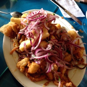 Ceviche Frito 