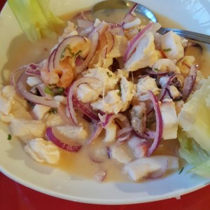 Ceviche mixto 