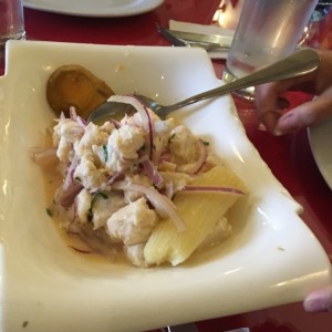 ceviche de pescado