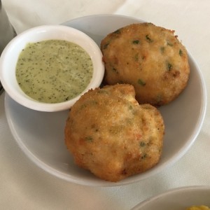 Croquetas de camarones