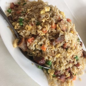 Arroz frito de puerco 