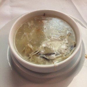 Deliciosa sopa de entrada