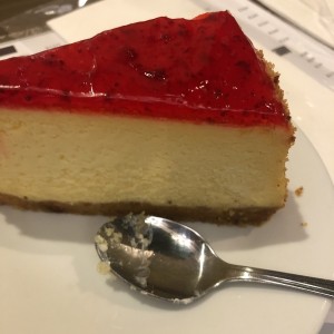 cheesecake de fresa