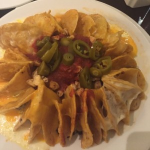 super nachos de pollo 