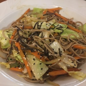 yakisoba de vegetales