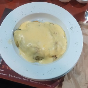 Lasagna de Pollo y Espinacas