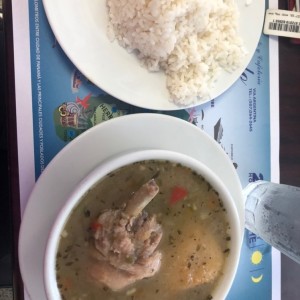 sancocho con arroz