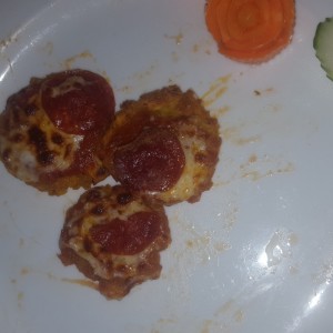 mini pizzacones