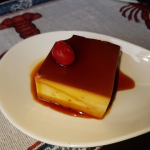 Flan de coco