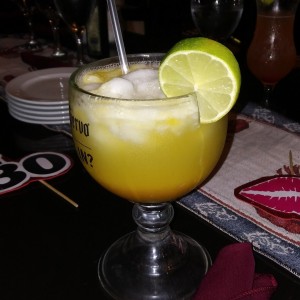 Margarita de mango.