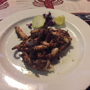 Pulpo a la griega