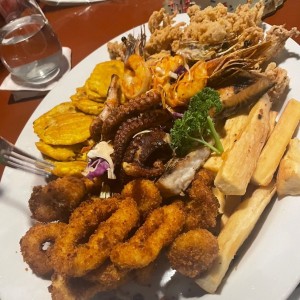 Bandeja de marisco 