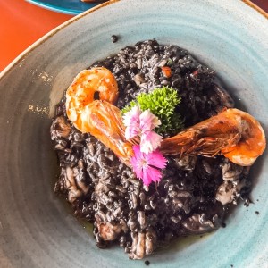 Risotto con Hongos Portobello