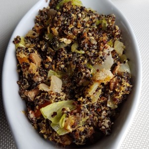 Quinoa con vegetales 