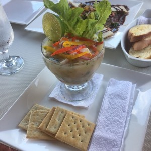 Ceviche de corvina