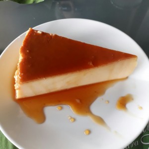 Flan de la casa