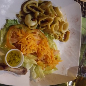 Calamares al ajillo