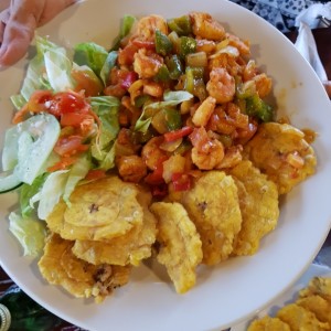 Camarones/Shrimps en salsa criolla