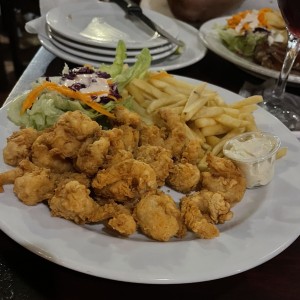 Mariscos - Camarones / shrimps apanados 