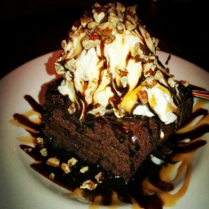 Brownie con Helado