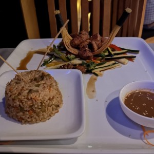 Platos fuertes - Teriyaki o teppanyaki