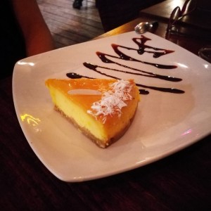  cheese cake de maracuya