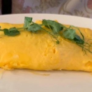 omelete de tocino