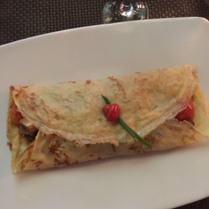 crepe vegetariano