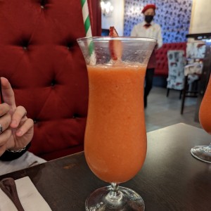 Jugo de fresa