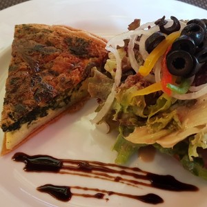 Quiche de espinaca