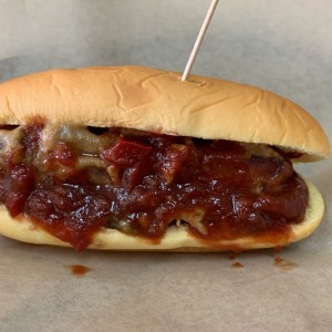 Smoked Hot Dog