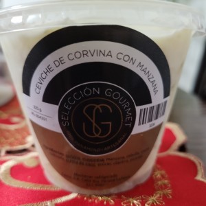 Ceviches - Corvina con Manzana