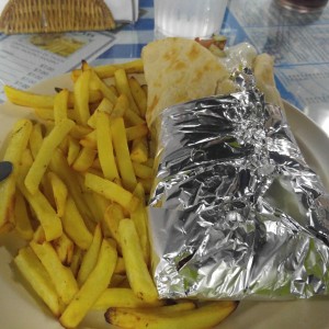 gyro de carne