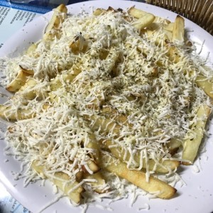 papas con queso feta