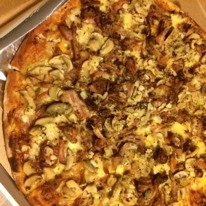 Pizza de pernil