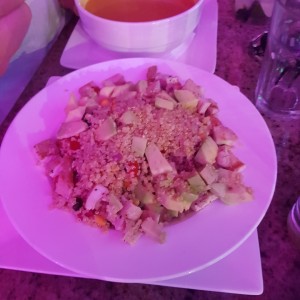 ensalada chia con pollo 