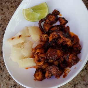 pulpo a la parrilla