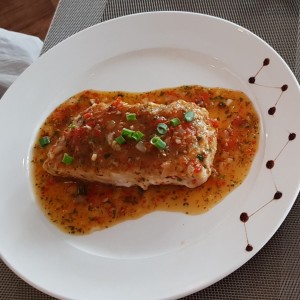 Corvina al Ajillo