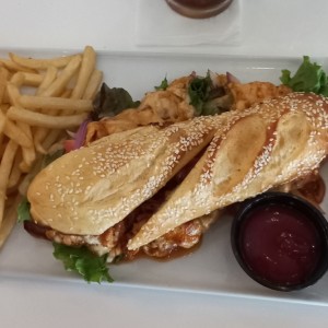 Sandwich Wraps - BBQ Chicken Sandwich