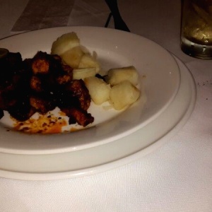 Pulpo con Yuca