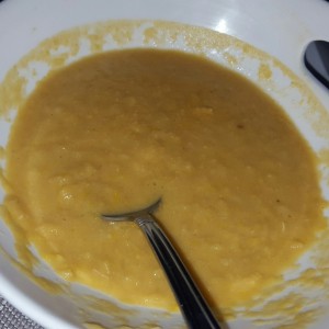 Crema de Maiz con Pollo