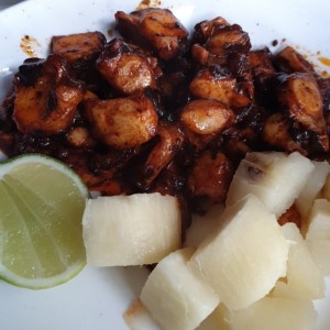 pulpo a la parrilla