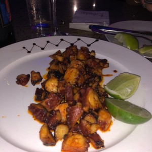 pulpo al carbon