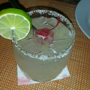 margarita en las rocas