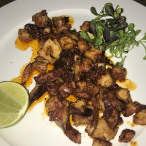 pulpo a la parrilla